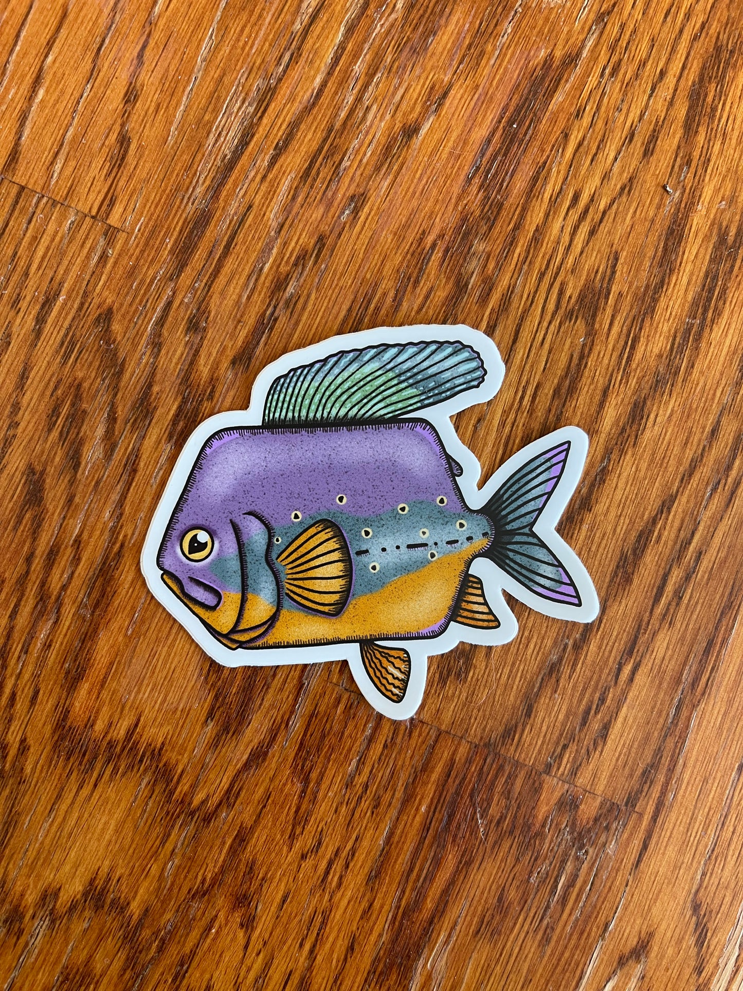 Cute Arctic Grayling Sticker